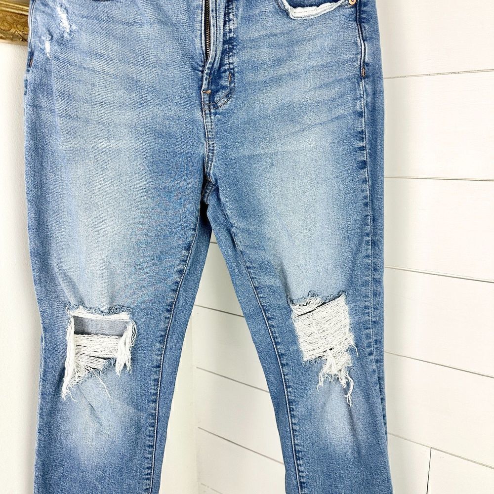 Madewell The Perfect Vintage Jean in Denman Wash Size 28 Distressed - Picture 8 of 10